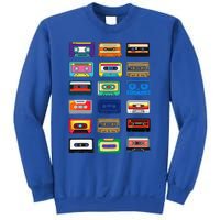 Cassette Tapes Mixtapes 1980s 1990s Radio Music Graphic Sweatshirt