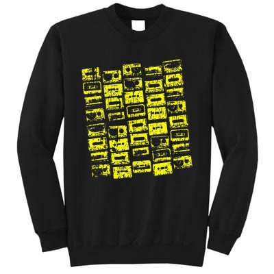 Cassette Tapes Mixtapes 1980s 1990s Music Sweatshirt