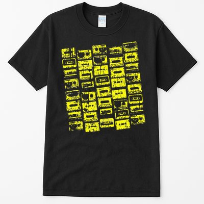 Cassette Tapes Mixtapes 1980s 1990s Music Tall T-Shirt