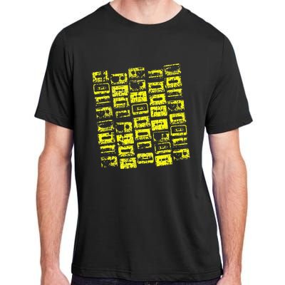 Cassette Tapes Mixtapes 1980s 1990s Music Adult ChromaSoft Performance T-Shirt