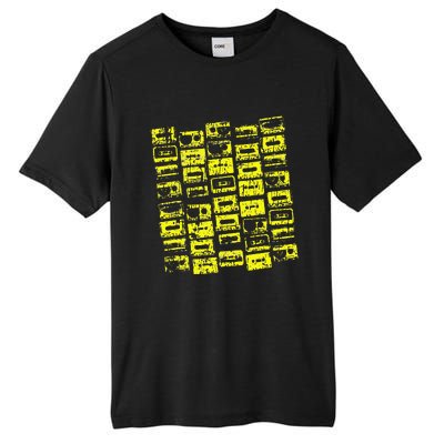 Cassette Tapes Mixtapes 1980s 1990s Music Tall Fusion ChromaSoft Performance T-Shirt