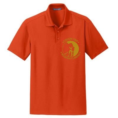 Cousin Trip Mountain Climbing Climber Hiking Summer Vacation Cute Gift Dry Zone Grid Polo