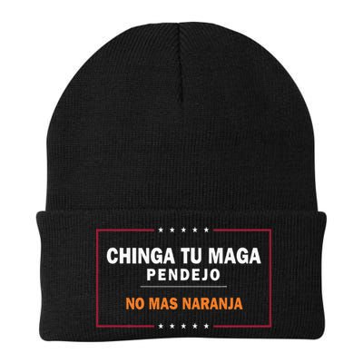 Chinga Tu Maga Pendejo No Mas Naranja Beanie