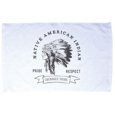 Cherokee Tribe Native American Indian Pride Respect Microfiber Hand Towel