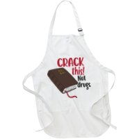 Crack This Not Drugs Holy Bible Christian God Saying Apron
