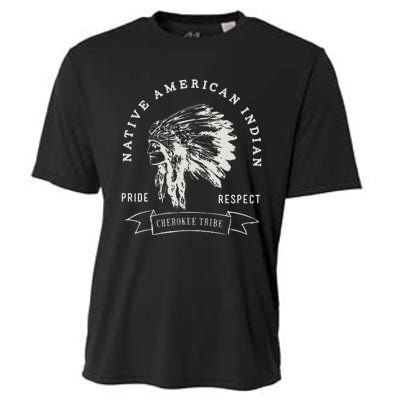 Cherokee Tribe Native American Indian Pride Respect Design Cooling Performance Crew T-Shirt