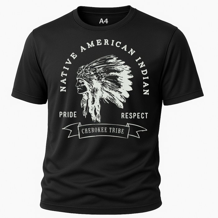 Cherokee Tribe Native American Indian Pride Respect Design Cooling Performance Crew T-Shirt