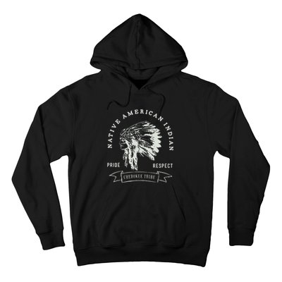 Cherokee Tribe Native American Indian Pride Respect Design Hoodie