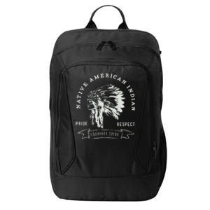 Cherokee Tribe Native American Indian Pride Respect Design City Backpack