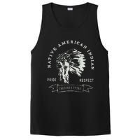 Cherokee Tribe Native American Indian Pride Respect Design PosiCharge Competitor Tank