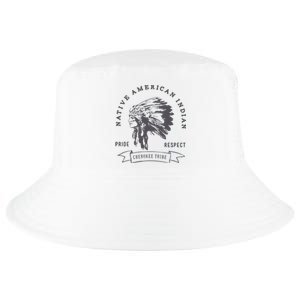 Cherokee Tribe Native American Indian Pride Respect Print Cool Comfort Performance Bucket Hat