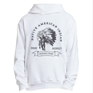 Cherokee Tribe Native American Indian Pride Respect Print Urban Pullover Hoodie