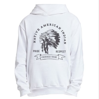 Cherokee Tribe Native American Indian Pride Respect Print Urban Pullover Hoodie