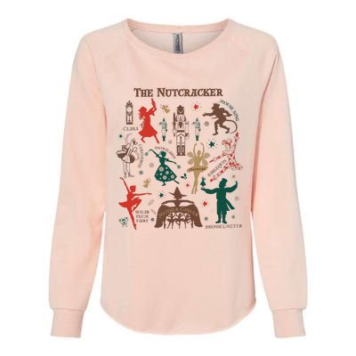 Christmas The Nutcracker Ballet Sugar Plum Fairy Womens California Wash Sweatshirt