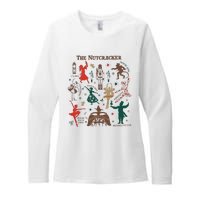 Christmas The Nutcracker Ballet Sugar Plum Fairy Womens CVC Long Sleeve Shirt