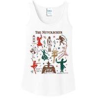 Christmas The Nutcracker Ballet Sugar Plum Fairy Ladies Essential Tank