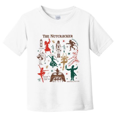 Christmas The Nutcracker Ballet Sugar Plum Fairy Toddler T-Shirt