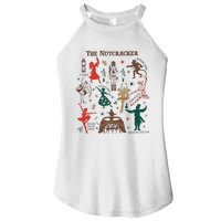 Christmas The Nutcracker Ballet Sugar Plum Fairy Women's Perfect Tri Rocker Tank