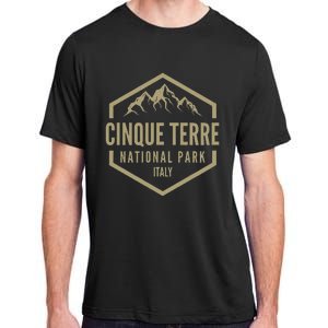 Cinque Terre National Park Italy Adult ChromaSoft Performance T-Shirt