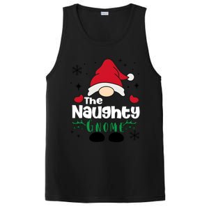 Christmas The Naughty Gnome Funny Family Matching Holiday Season PosiCharge Competitor Tank