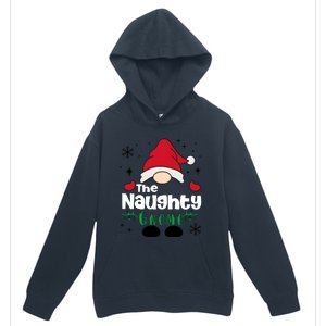 Christmas The Naughty Gnome Funny Family Matching Holiday Season Urban Pullover Hoodie