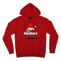 Christmas The Naughty Gnome Funny Family Matching Holiday Season Hoodie