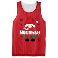 Christmas The Naughty Gnome Funny Family Matching Holiday Season Mesh Reversible Basketball Jersey Tank