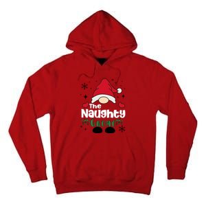 Christmas The Naughty Gnome Funny Family Matching Holiday Season Tall Hoodie