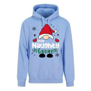 Christmas The Naughty Gnome Funny Family Matching Holiday Season Unisex Surf Hoodie