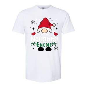 Christmas The Naughty Gnome Funny Family Matching Holiday Season Softstyle CVC T-Shirt