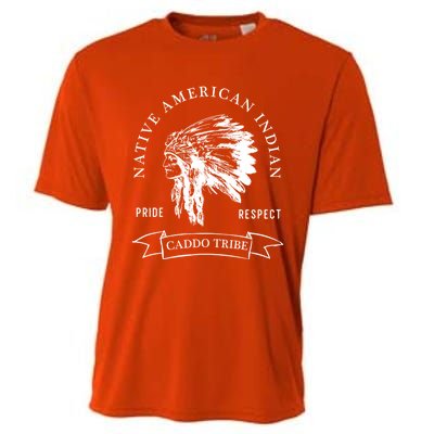 Caddo Tribe Native American Indian Pride Respect Vintage Funny Gift Cooling Performance Crew T-Shirt