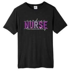 Cardiac Telemetry Nurse Practitioner Heart Nursing Pcu Nurse Tall Fusion ChromaSoft Performance T-Shirt