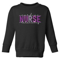 Cardiac Telemetry Nurse Practitioner Heart Nursing Pcu Nurse Toddler Sweatshirt