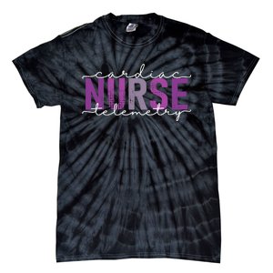 Cardiac Telemetry Nurse Practitioner Heart Nursing Pcu Nurse Tie-Dye T-Shirt