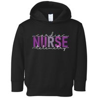 Cardiac Telemetry Nurse Practitioner Heart Nursing Pcu Nurse Toddler Hoodie