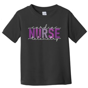 Cardiac Telemetry Nurse Practitioner Heart Nursing Pcu Nurse Toddler T-Shirt