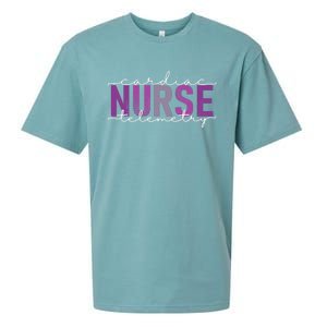 Cardiac Telemetry Nurse Practitioner Heart Nursing Pcu Nurse Sueded Cloud Jersey T-Shirt