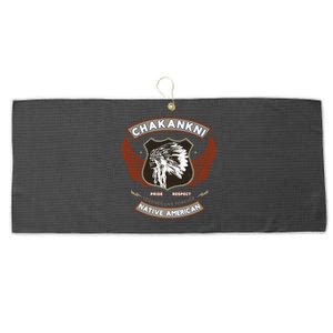 Chakankni Tribe Native American Indian Pride Respect Gift Large Microfiber Waffle Golf Towel