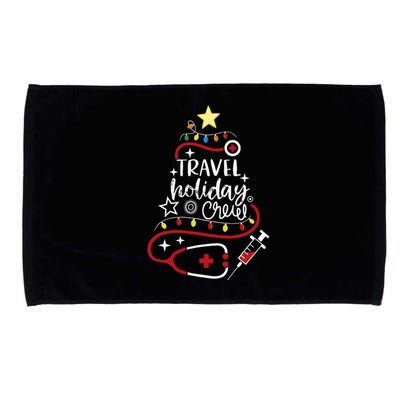 Christmas Transport Nurse Tech Flight Holiday Crew Microfiber Hand Towel