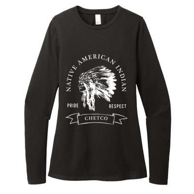 Chetco Tribe Native American Indian Pride Respect Vintage Great Gift Womens CVC Long Sleeve Shirt