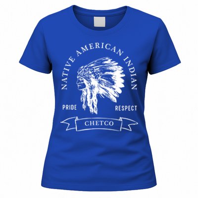 Chetco Tribe Native American Indian Pride Respect Vintage Great Gift Women's T-Shirt