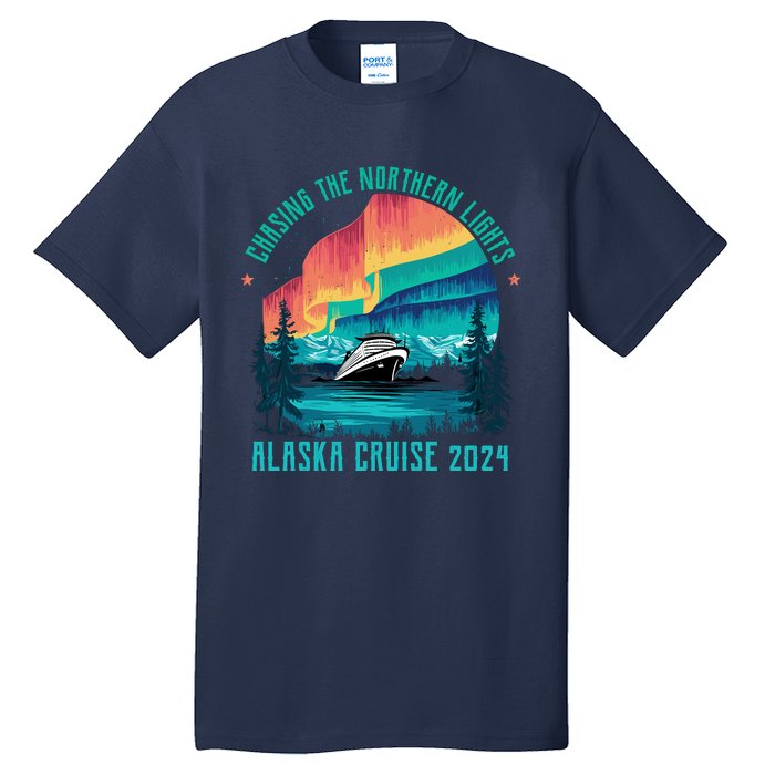 Chasing The Northern Lights Alaska Cruise 2024 Adventure Tall T-Shirt