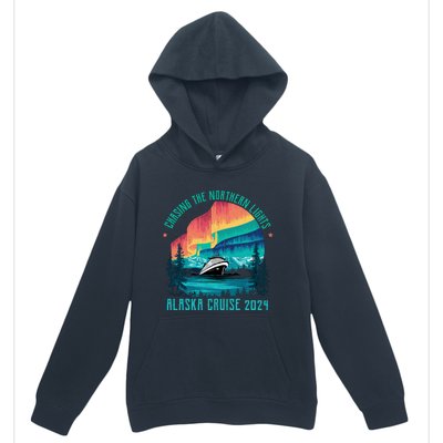 Chasing The Northern Lights Alaska Cruise 2024 Adventure Urban Pullover Hoodie