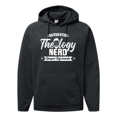 Christian Theology Nerd 1689 Reformed Seminary Performance Fleece Hoodie