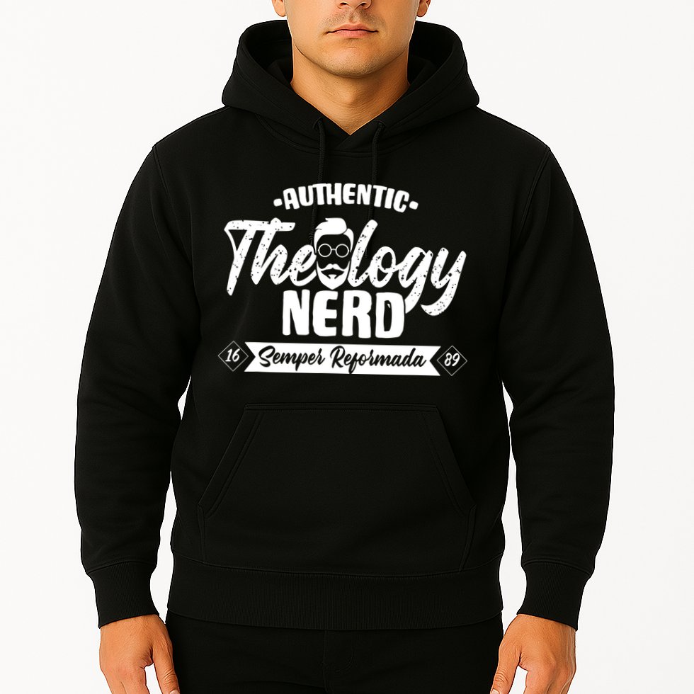 Christian Theology Nerd 1689 Reformed Seminary Hoodie