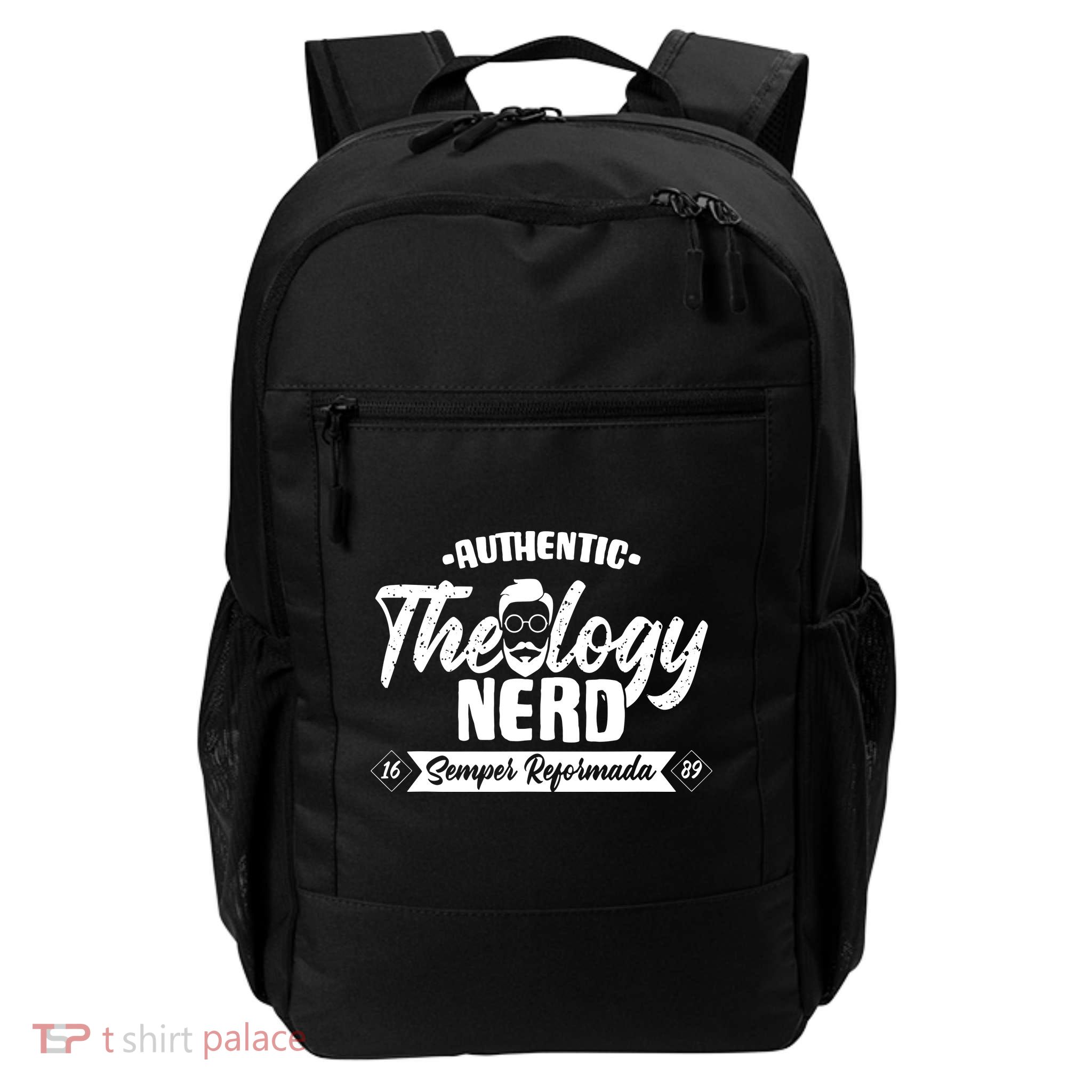 Christian Theology Nerd 1689 Reformed Seminary Backpack