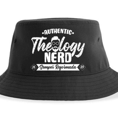 Christian Theology Nerd 1689 Reformed Seminary Sustainable Bucket Hat
