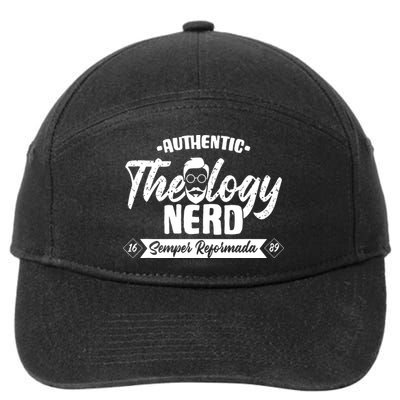 Christian Theology Nerd 1689 Reformed Seminary 7-Panel Snapback Hat