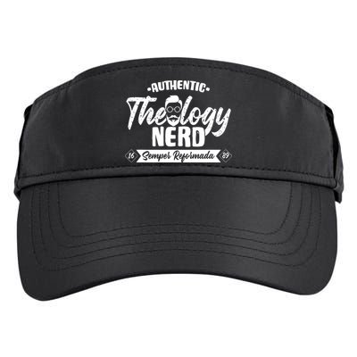 Christian Theology Nerd 1689 Reformed Seminary Adult Drive Performance Visor