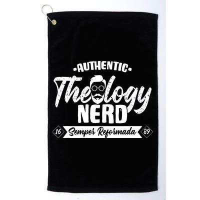 Christian Theology Nerd 1689 Reformed Seminary Golf Towel